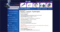 Desktop Screenshot of elektrobot.hu